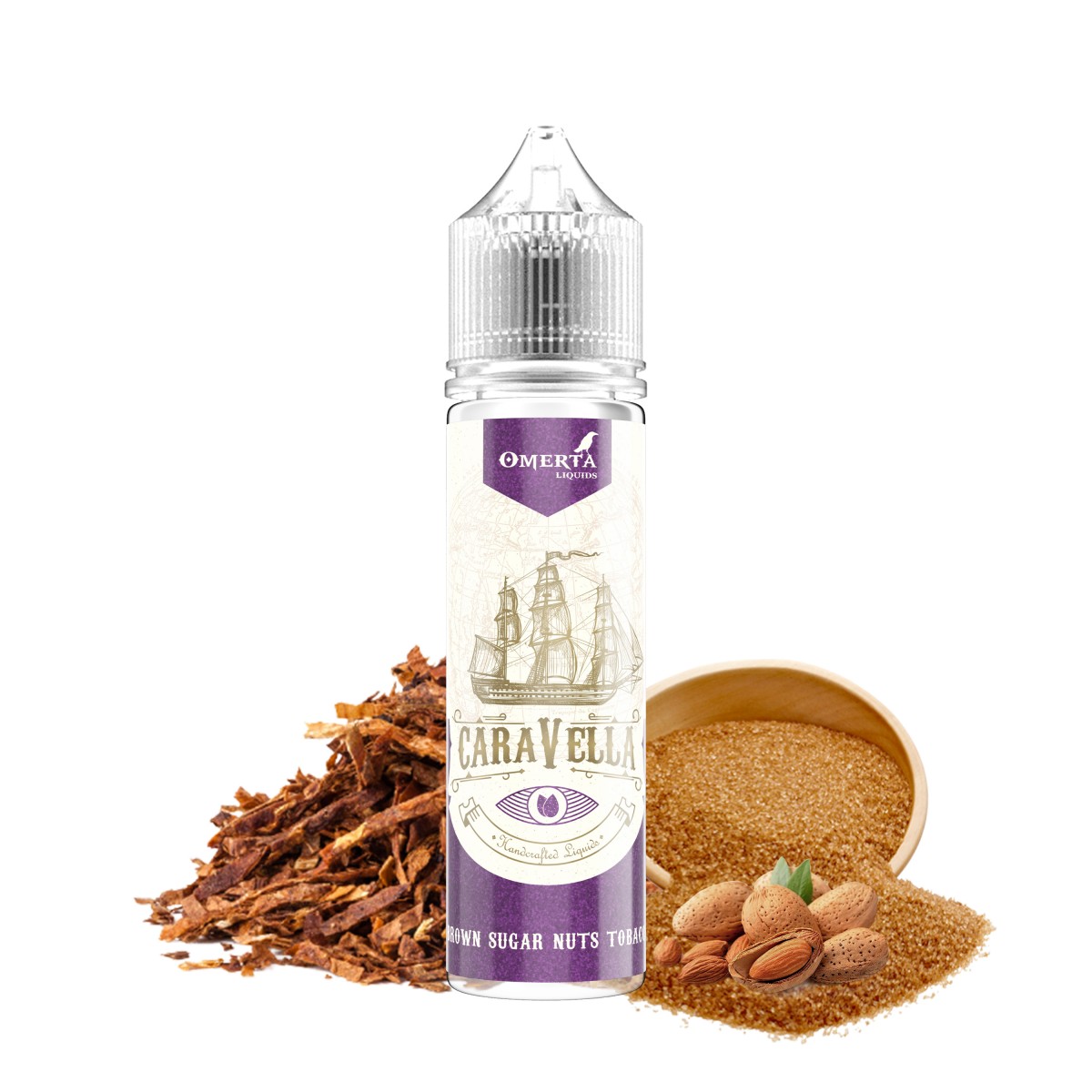 Caravella Brown Sugar Nuts Tobacco Flavorshot 15ml/60ml